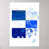 保護熱帯雨林！ ポスター (正面)