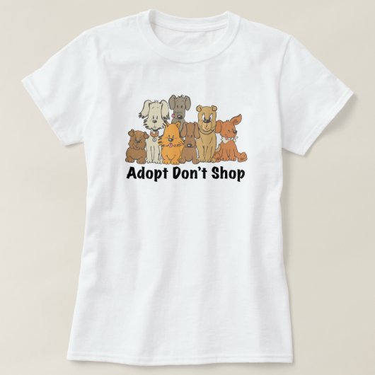 保護犬の里帰りTシャツ Tシャツ (デザイン正面)