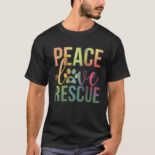 保護犬を救うママ 保護猫のママ 動物愛護 保護活動 Tシャツ (正面)