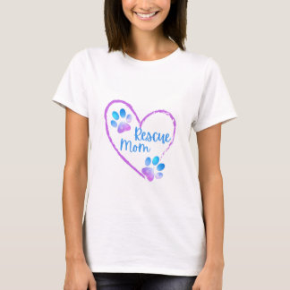 保護犬ママTシャツ Tシャツ