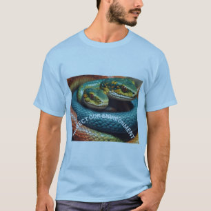 保護環境 Tシャツ