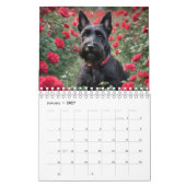 保護的な日：毎月の犬 カレンダー (1月 2027)