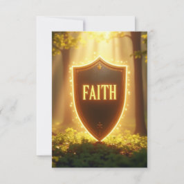 保護瞑想カードのシールド 招待状