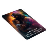 保護祈りの言葉イエスキリストカスタム文字 マグネット (右側)