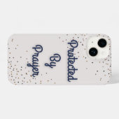 「保護祈りの言葉別」IPhone 14電話ケース iPhoneケース (裏面横)