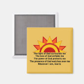 保護祈りの言葉 マグネット (正面/裏面)