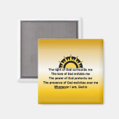 保護祈りの言葉 マグネット (正面/裏面)