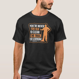 保護者による清掃員に対する感謝 Tシャツ