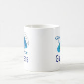 保護者のために大声で叫ぶ コーヒーマグカップ (中央)