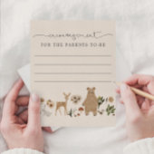 保護者のための勇気付けられる – 赤ちゃんシャワーカード