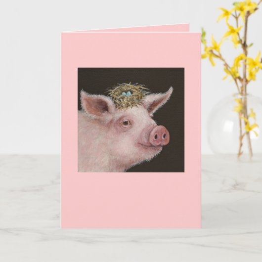 保護者のカード カード (黄色い花)