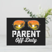 保護者の当番じゃないサングラス 最後の登校日 招待状 (スタンド正面)