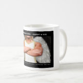 保護者の戦士の天使のマグ コーヒーマグカップ (正面右)