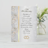 保護者の招待で25周年 招待状 (スタンド正面)