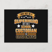 保護者の英雄管理人ジャニター・アグザティ ポストカード (正面)