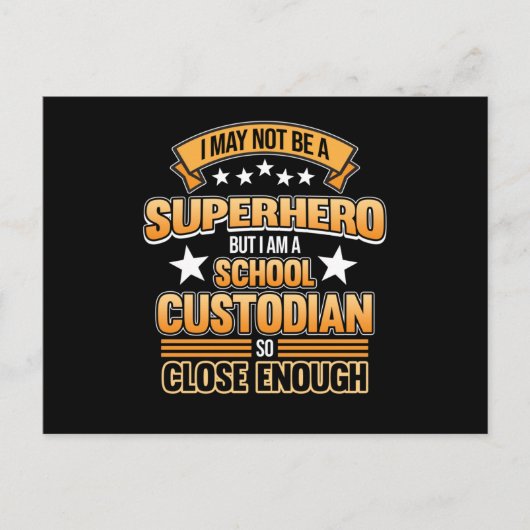 保護者の英雄管理人ジャニター・アグザティ ポストカード (正面)