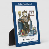 保護者賞又は表彰等 フォトプラーク (側面)