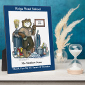 保護者賞又は表彰等 フォトプラーク (側面)