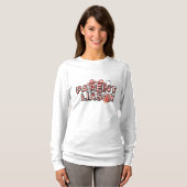 保護者連絡係のクリスマス Tシャツ (正面フル)