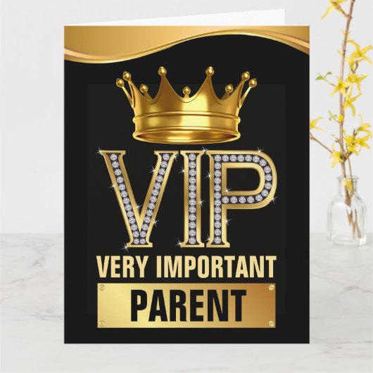 保護者限定VIP カード (黄色い花)