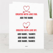 保護者限定VIP カード (裏面)