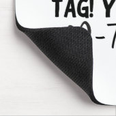 保護者 タグ あなたがターゲット 愛する先生 学校最後の日 マウスパッド (コーナー)