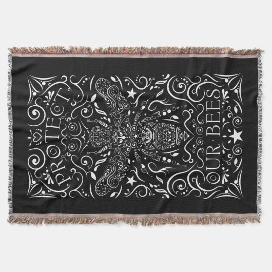 保護蜂 スローブランケット (正面)