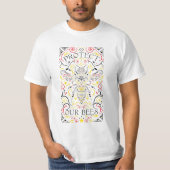 保護蜂 Tシャツ (正面)