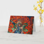 保護装置の挨拶状 カード (黄色い花)