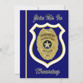 保護観察処分少年院退職招待状 招待状 (正面)