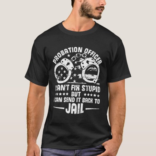 保護観察官による保護観察の実施 Tシャツ (正面)