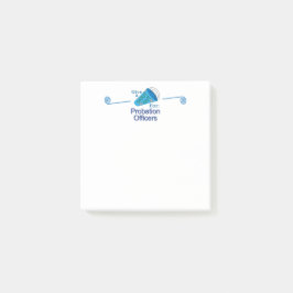 保護観察官に大声を出す ポストイット