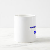 保護観察官の規則! コーヒーマグカップ (中央)