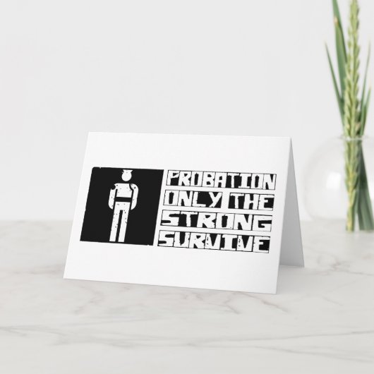 保護観察生き延び カード (正面)