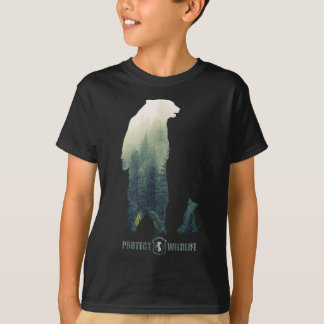 保護野生生物 – 環境保護 – クマ Tシャツ