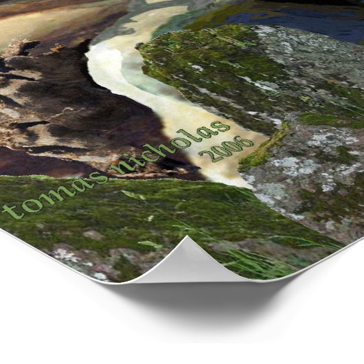 保護金ゴールド ポスター (角)