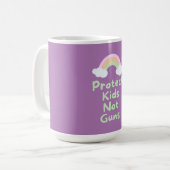 保護銃ではない子供 コーヒーマグカップ (正面左)