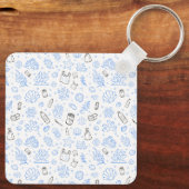 保護食べ物を与え海 | 海汚染 キーホルダー (裏面)