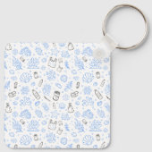 保護食べ物を与え海 | 海汚染 キーホルダー (裏面)