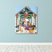 保護 キャンバスプリント (インサイチュ (ウッドフロア))