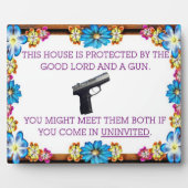 保護 フォトプラーク (正面)