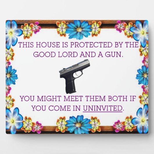 保護 フォトプラーク (正面)