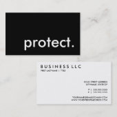 保護 名刺 (正面/裏面)