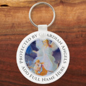 保護Guardian Angels Keychain キーホルダー (正面)