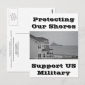 「保護s our shores」コレクション ポストカード (正面/裏面)