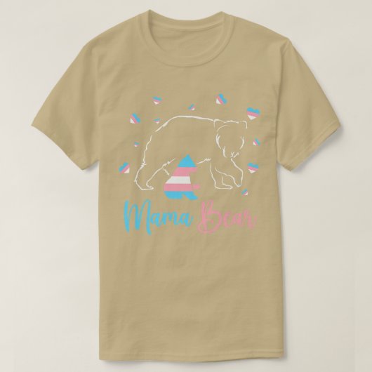 保護Trans Kidsシャツ、Trans保護 Kids Mama Tシャツ (デザイン正面)