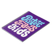 保護Trans Kidsフォトノートブック ノートブック (左側)