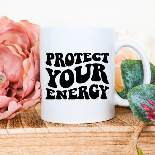 保護Your Energy Mug コーヒーマグカップ