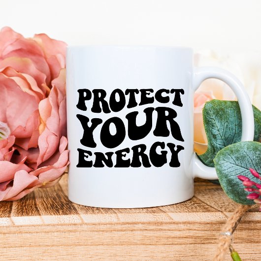 保護Your Energy Mug コーヒーマグカップ