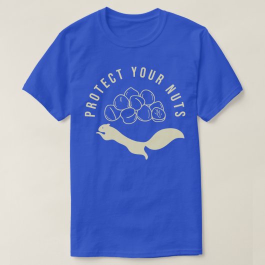 保護Your Nuts おもしろい Double Meaning Joke 2 Tシャツ (デザイン正面)